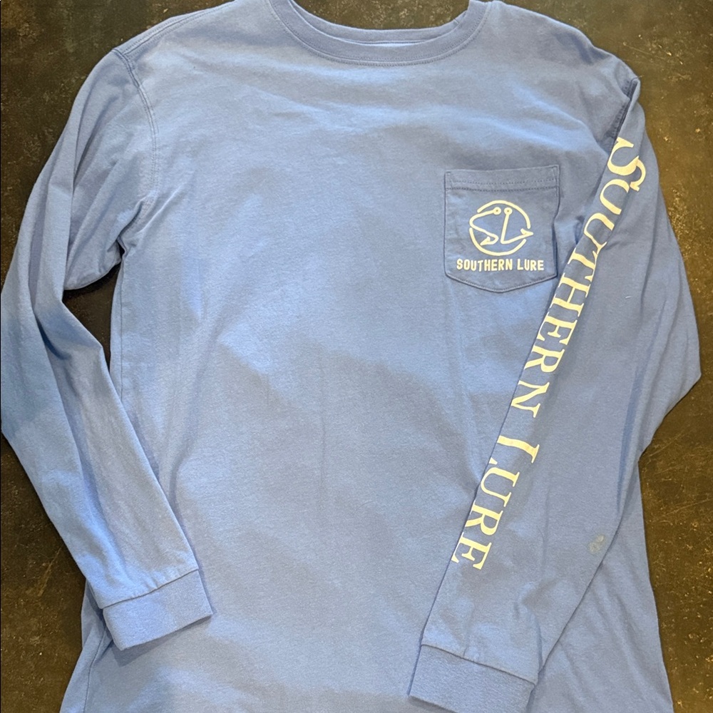 Southern Lure Blue Long Sleeve Tee